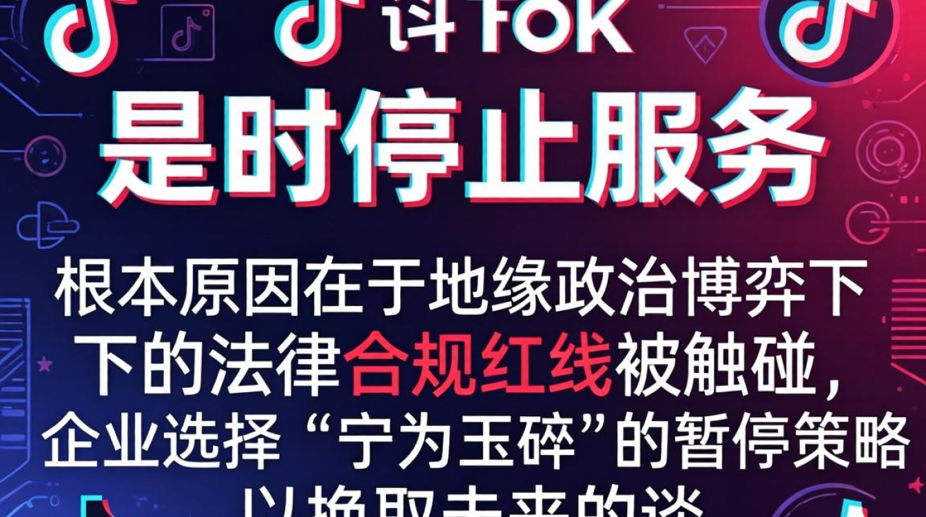 TikTok停服原因及应对攻略