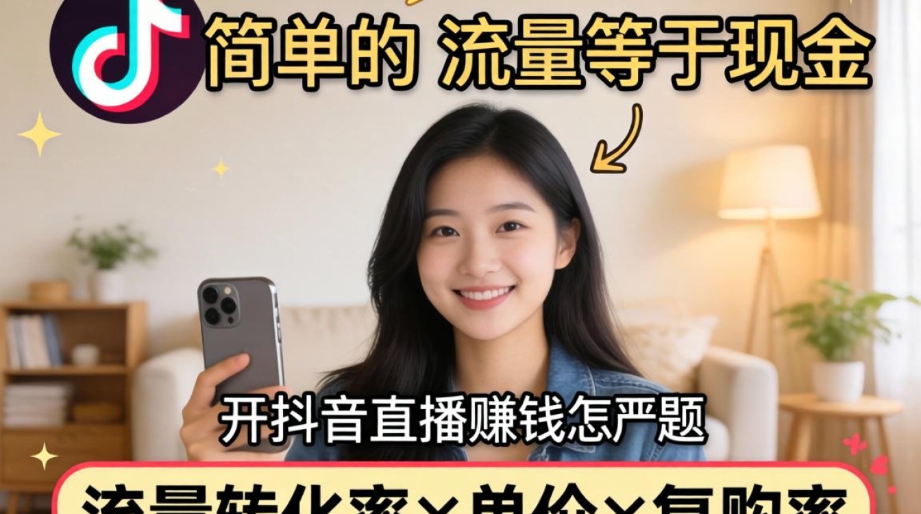 开抖音直播赚钱怎么算的