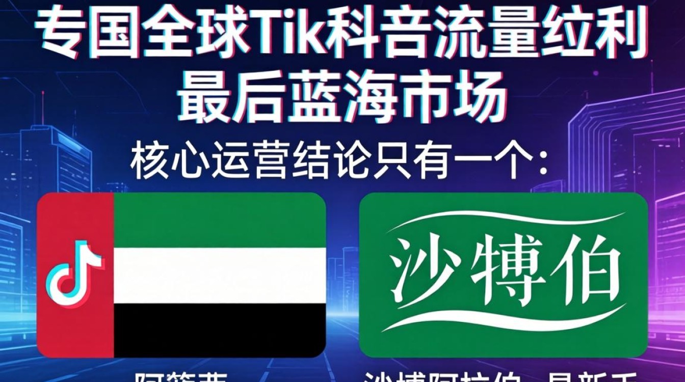 中东哪些国家刷tiktok?抖音中东运营实操教程新手必看 抖音中东运营实操教程新手必看