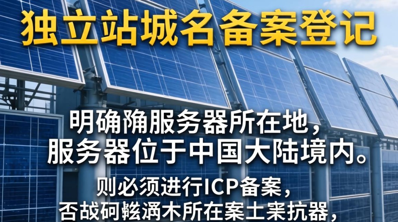 独立站域名怎么备案登记