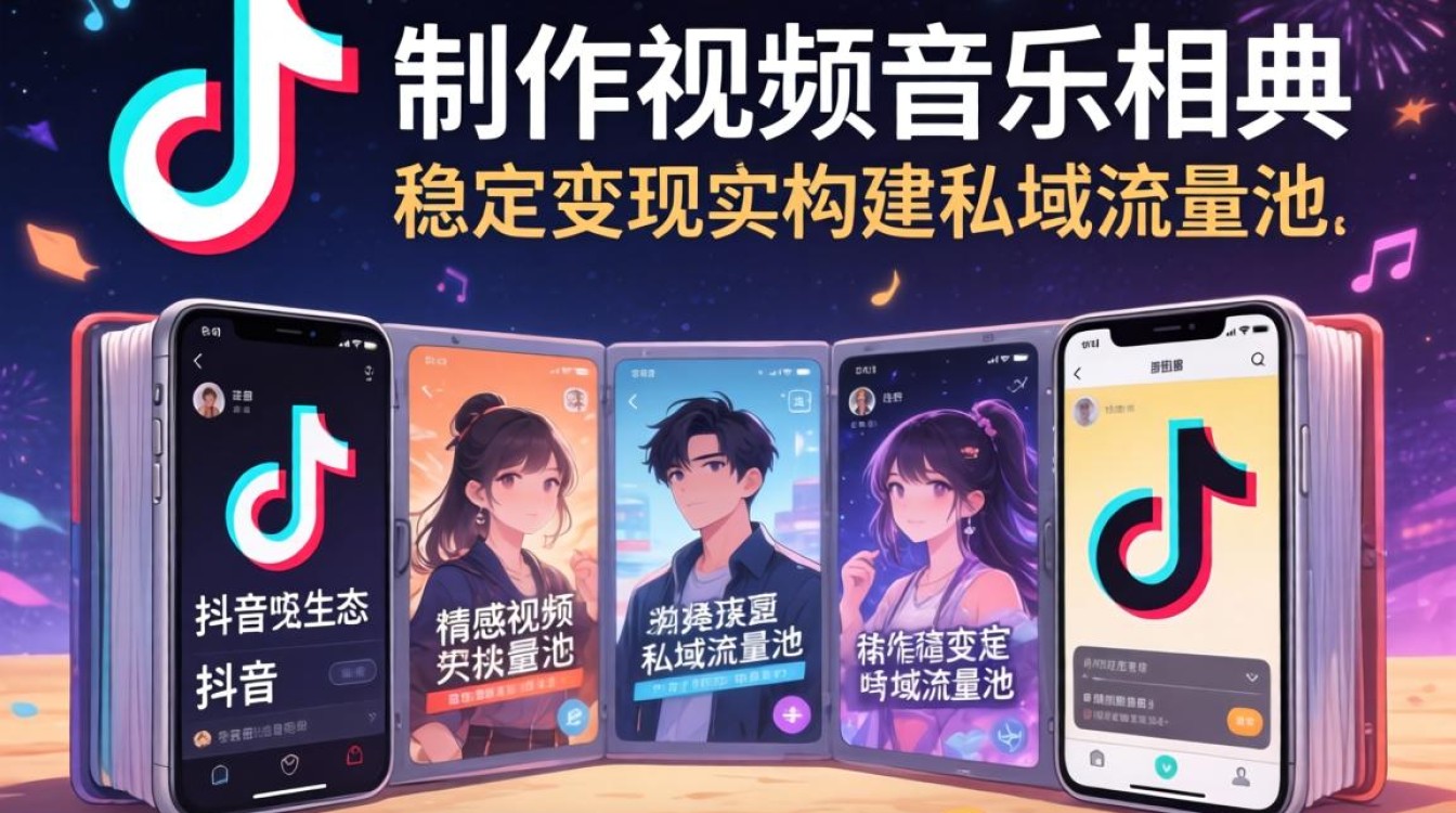 抖音怎么做视频音乐相册