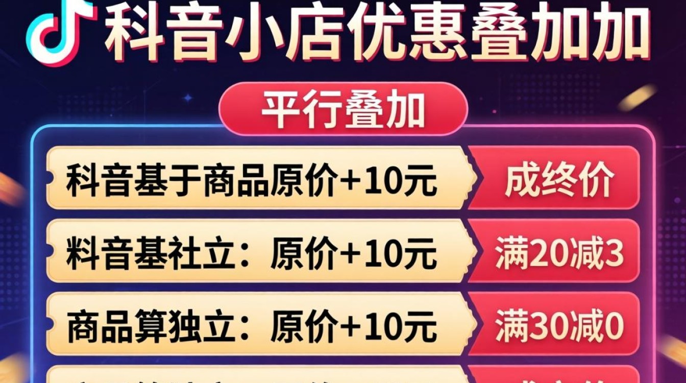 TikTok优惠叠加怎么计算