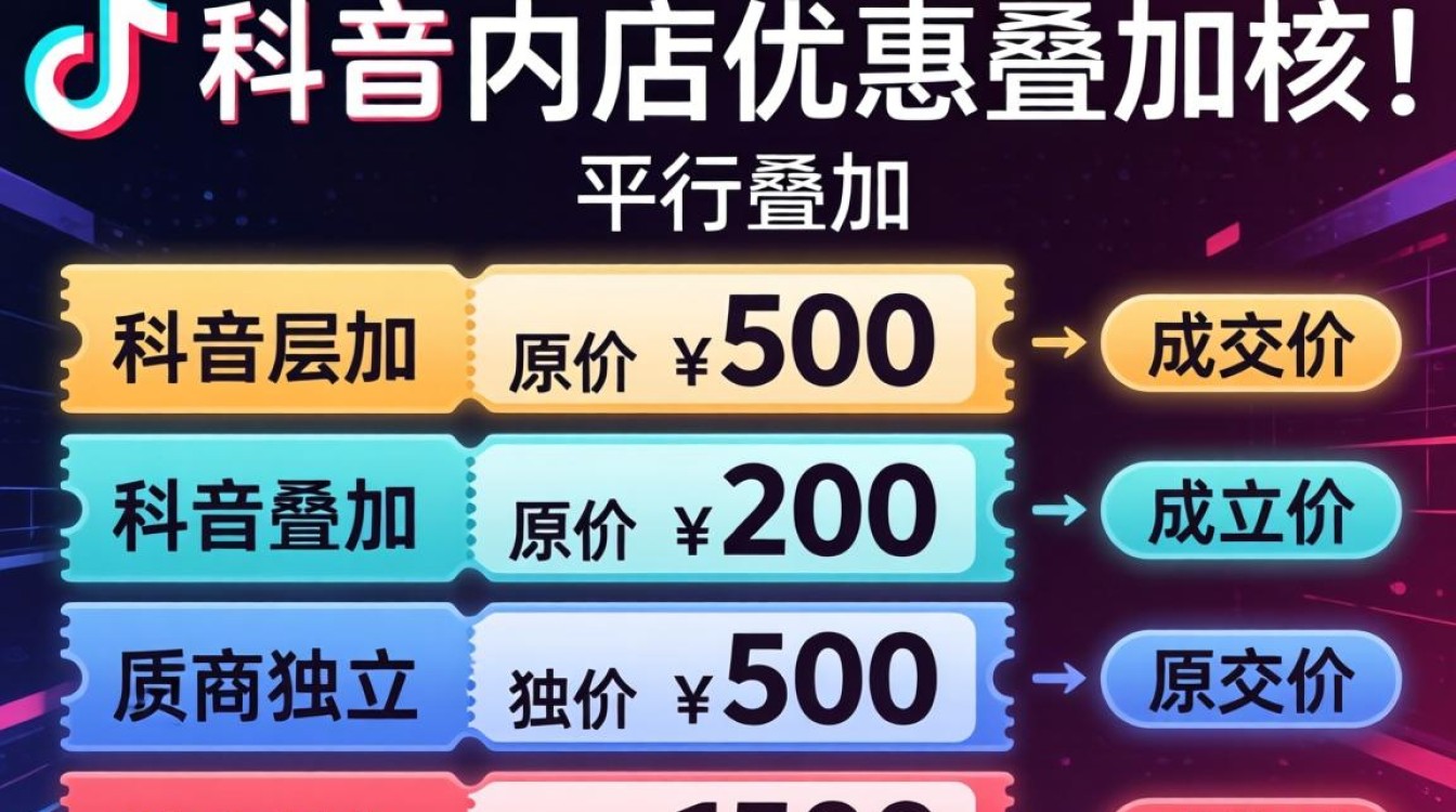 TikTok优惠叠加怎么计算