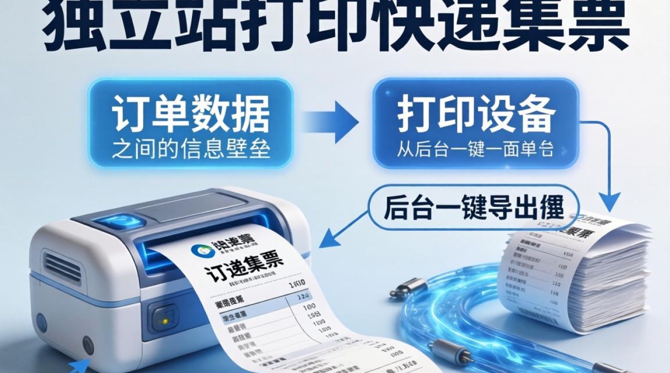 独立站怎么打印快递单据