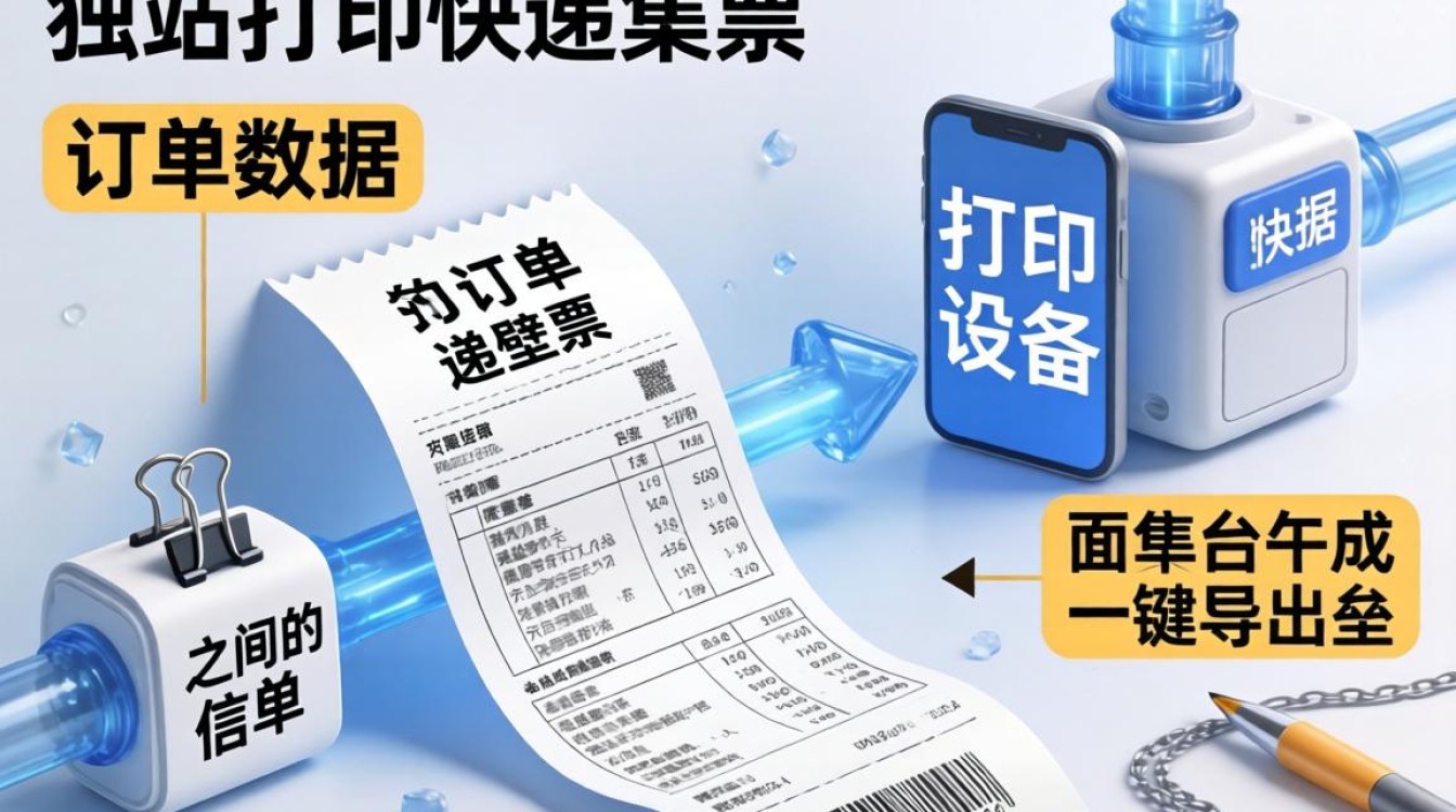 独立站怎么打印快递单据