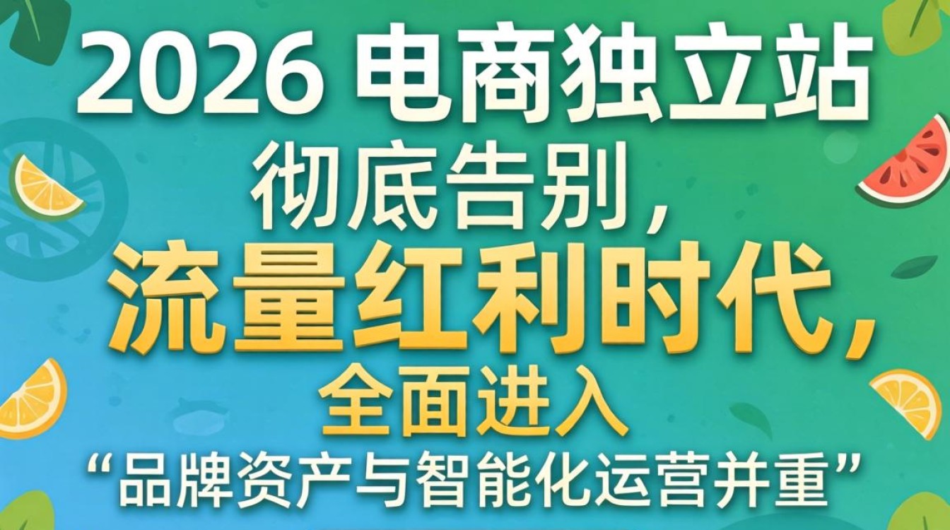 电商独立站怎么推广?2026年发展趋势有哪些? 2026年发展趋势有哪些
