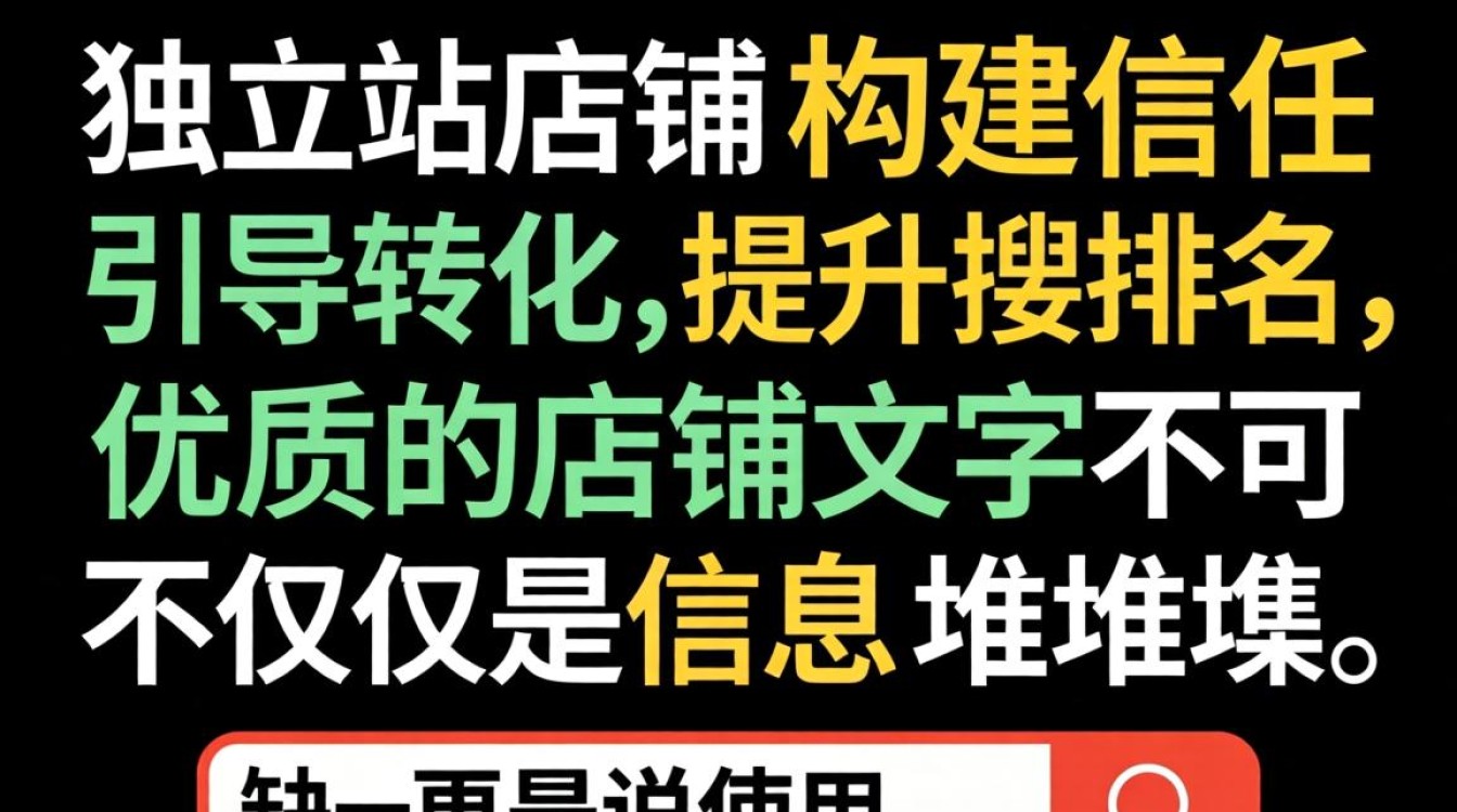 独立站店铺文案写作技巧有哪些