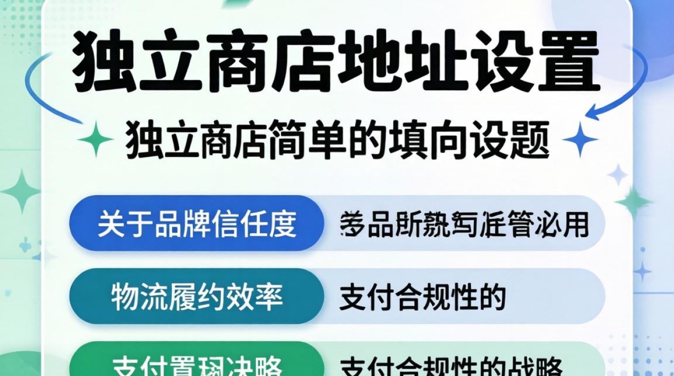 独立站商店地址怎么设置