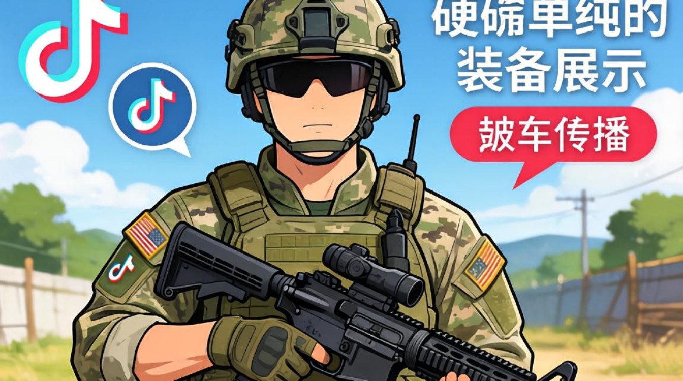 TikTok军队武器装备新手入门教程
