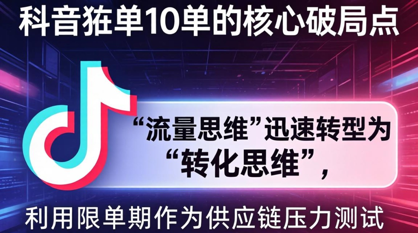 TikTok限单10单怎么办