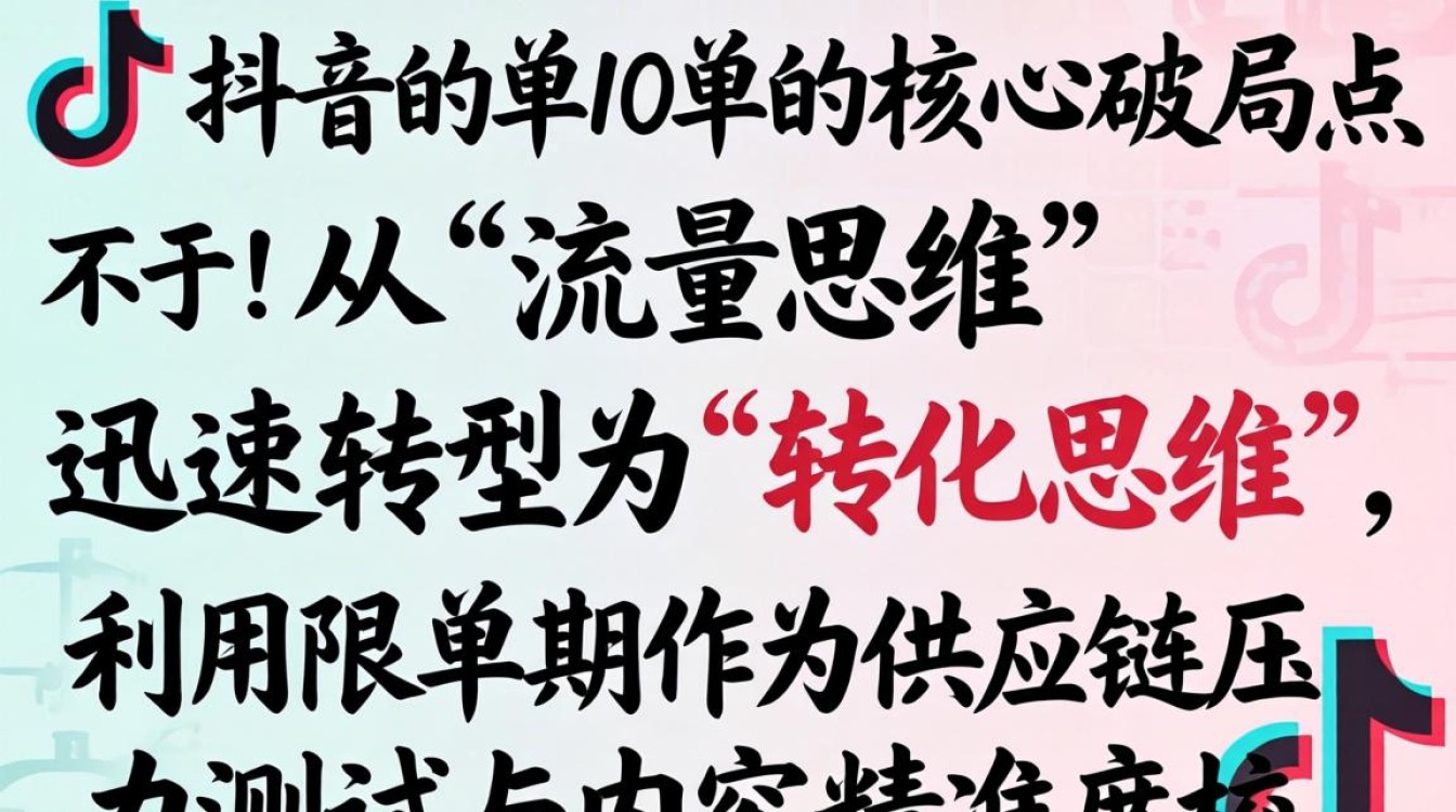 TikTok限单10单怎么办