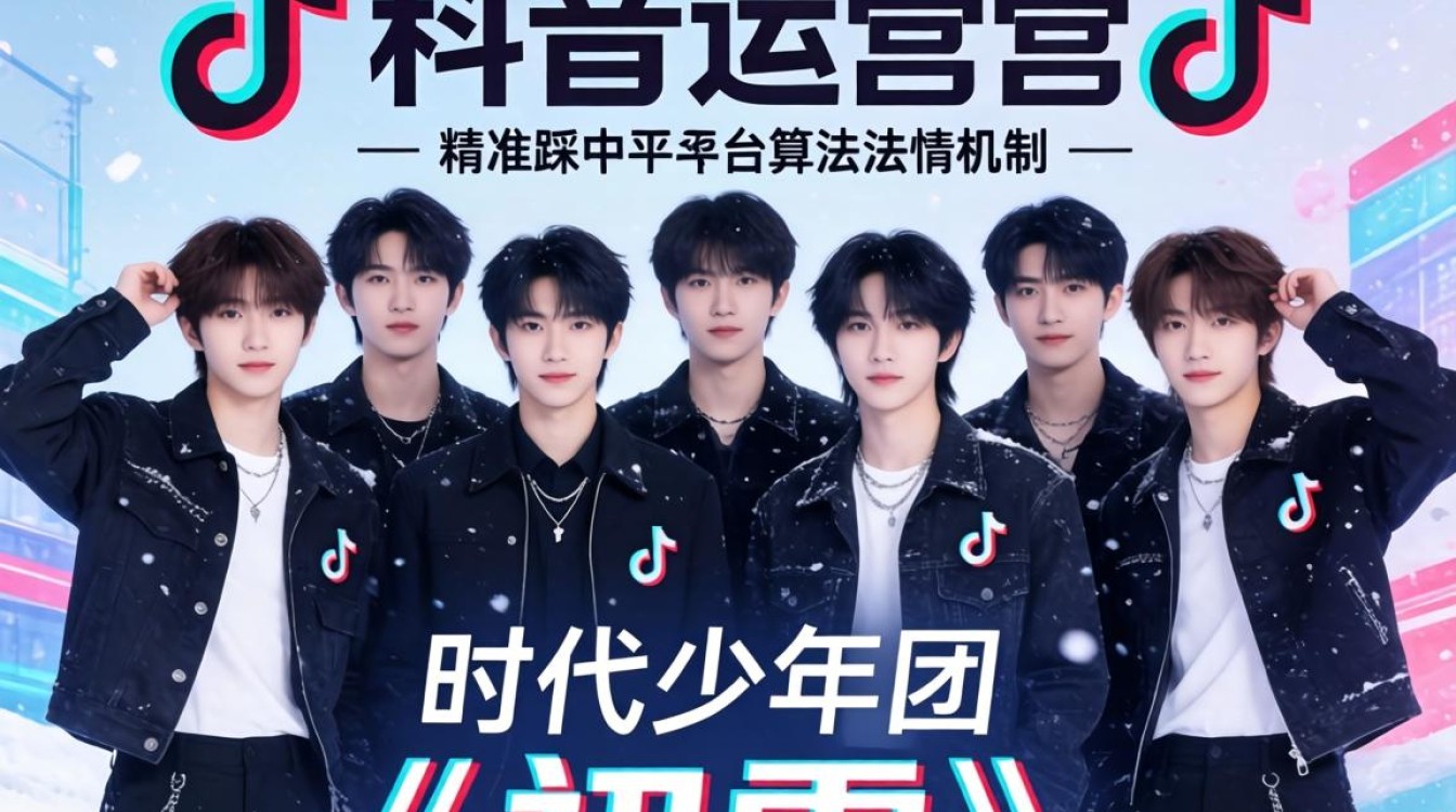 TikTok时代少年团初雪怎么运营
