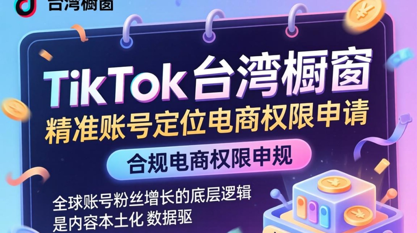 TikTok台湾橱窗怎么开通