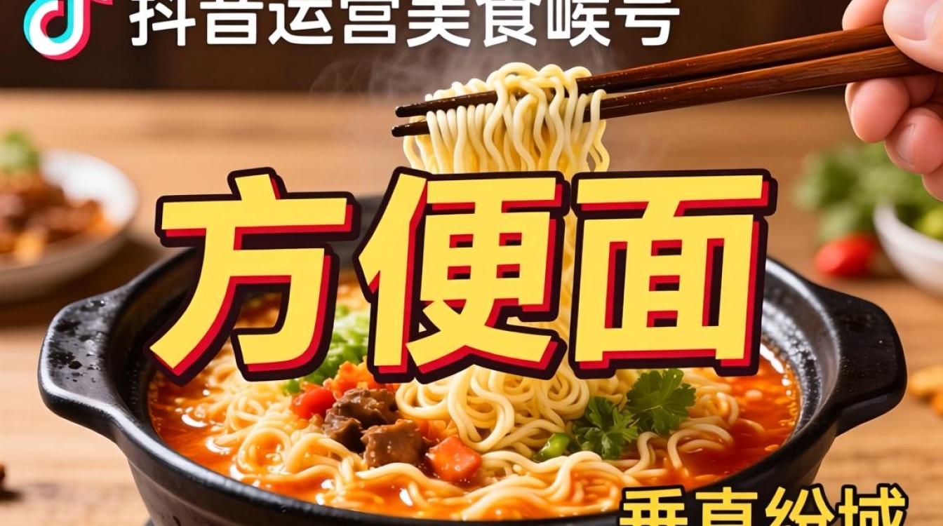 抖音方便面教程如何快速涨粉