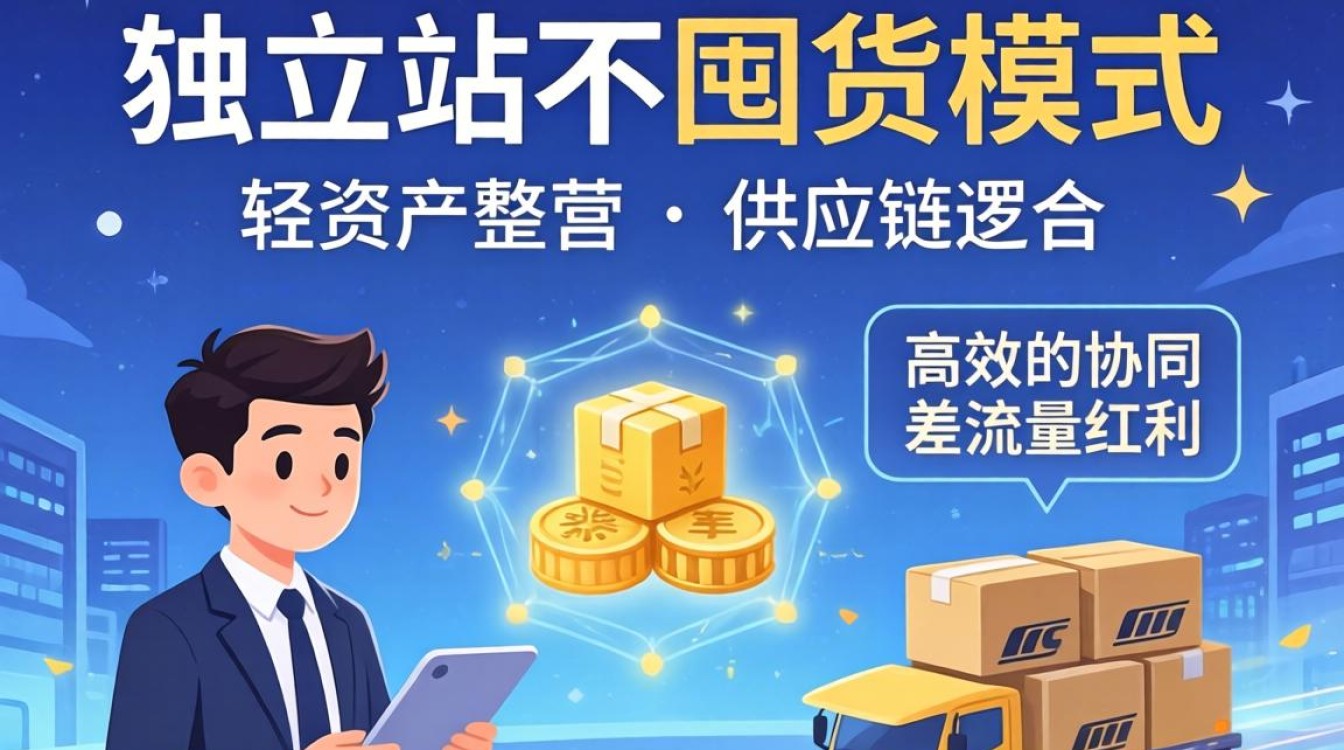 独立站无货源模式怎么赚钱