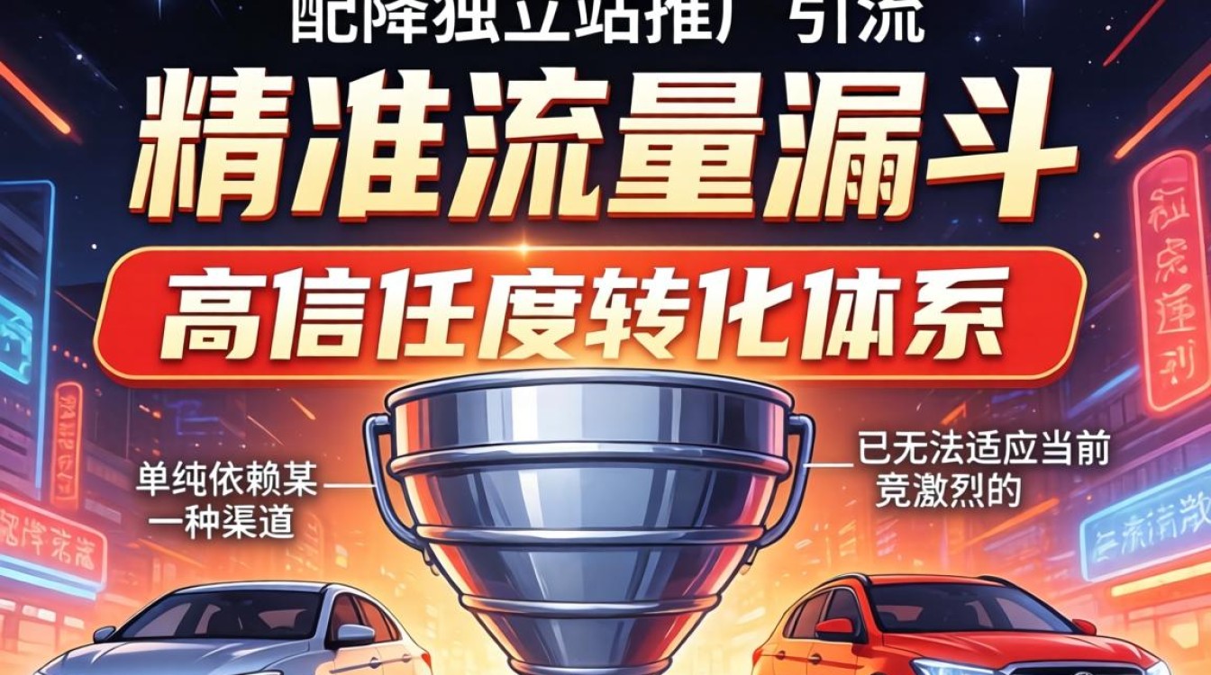 汽配独立站怎么推广引流