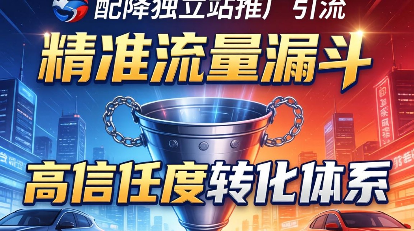 汽配独立站怎么推广引流