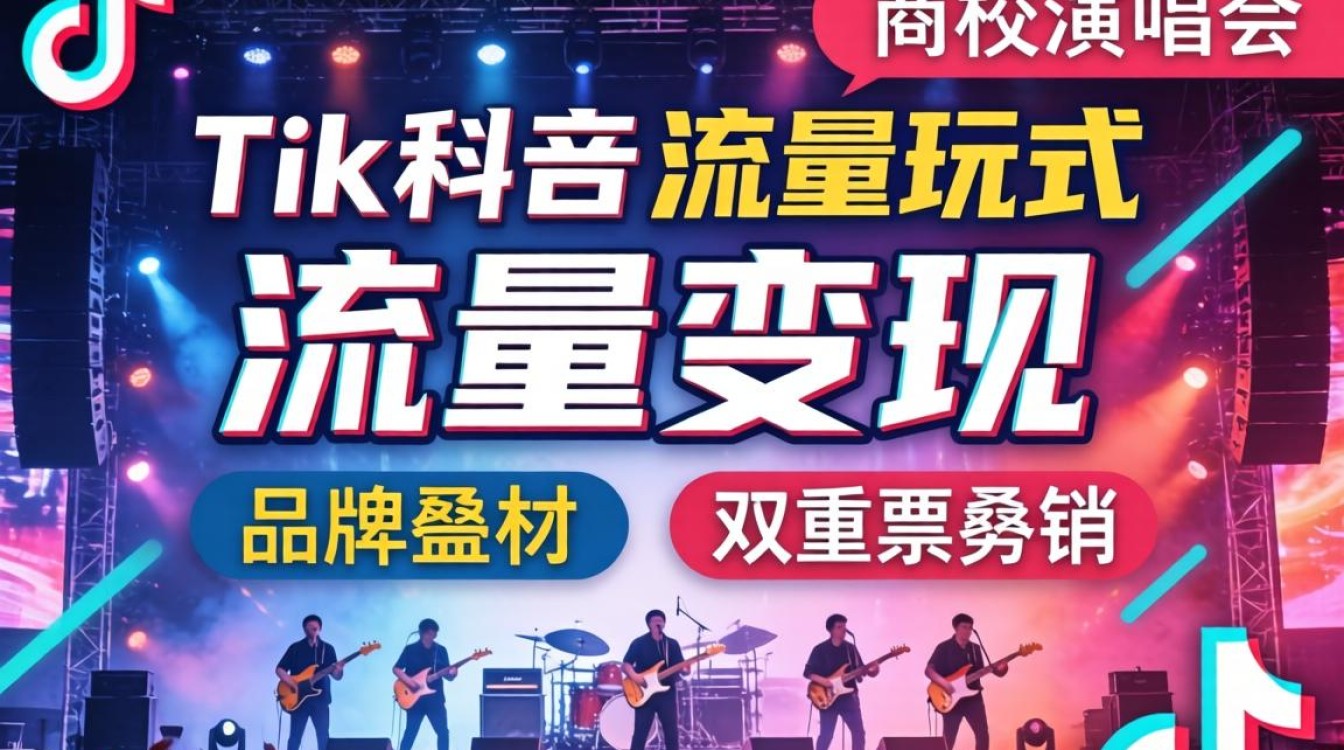 高校演唱会tiktok怎么盈利