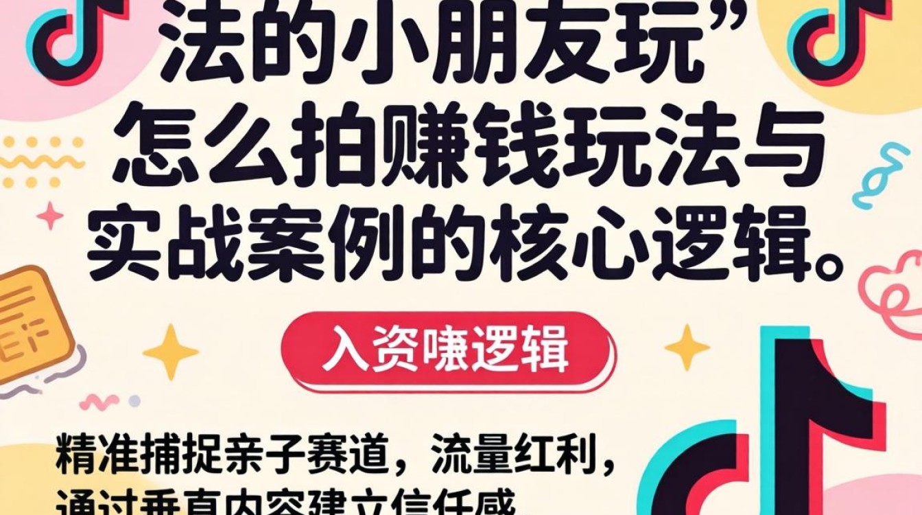 新手如何通过拍摄小朋友视频赚钱