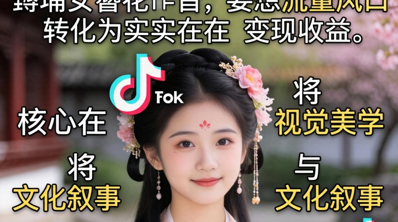 TikTok蟳埔女簪花怎么拍