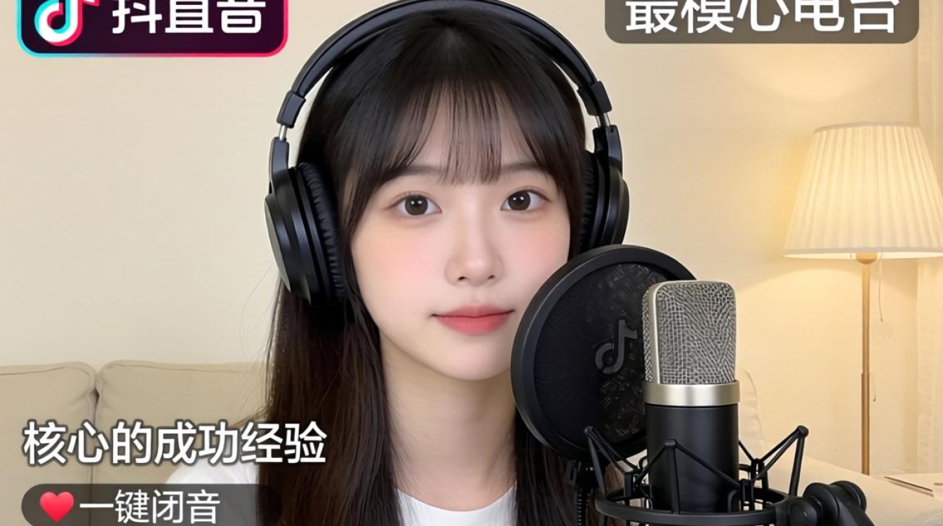 抖音直播电台模式怎么闭麦