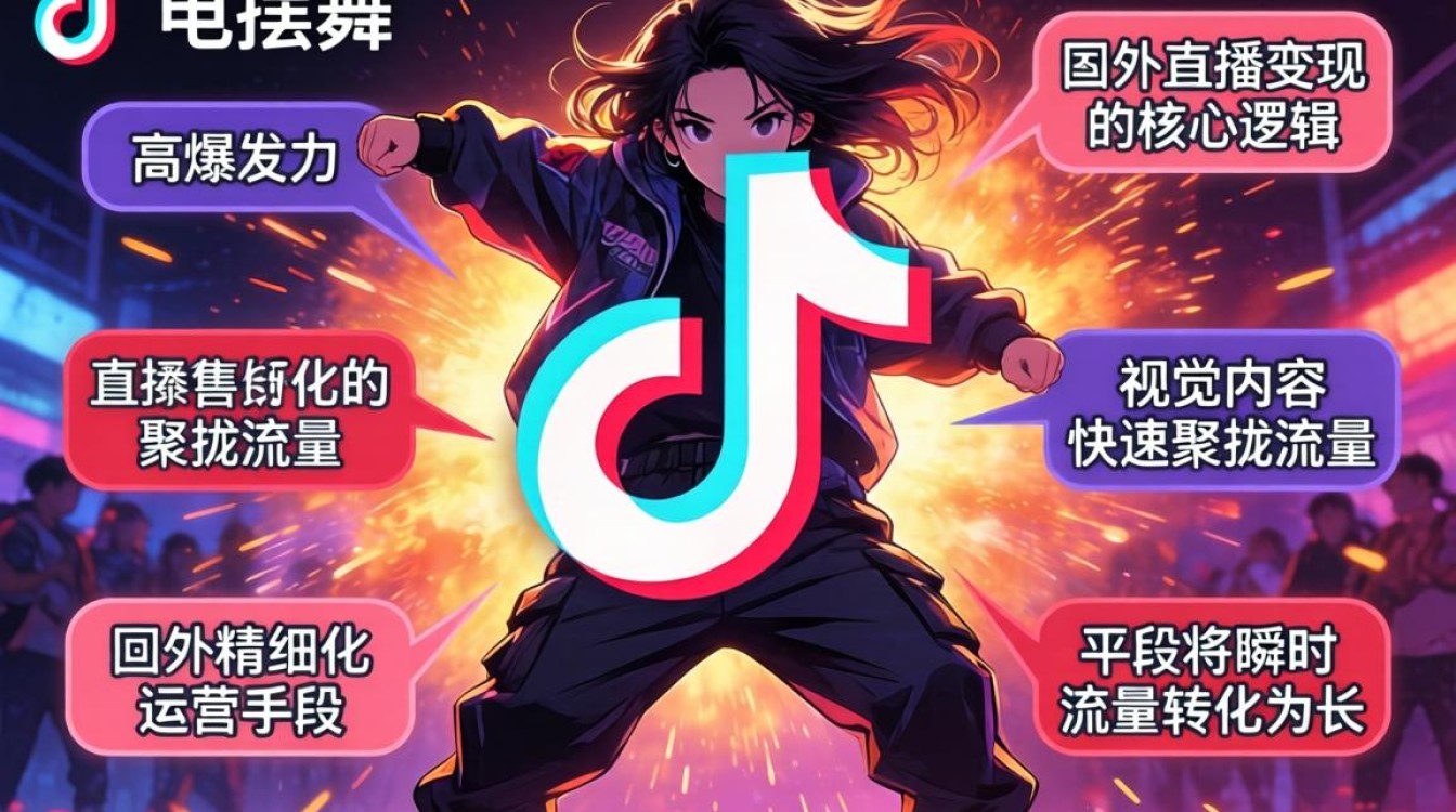 国外tiktok电摆舞直播变现怎么做