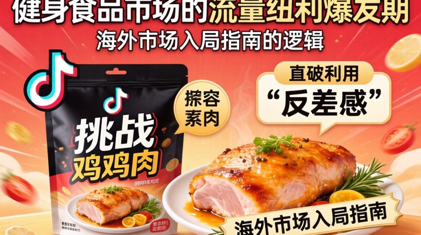 TikTok挑战鸡胸肉怎么玩?海外市场入局指南详解 TikTok挑战鸡胸肉怎么玩