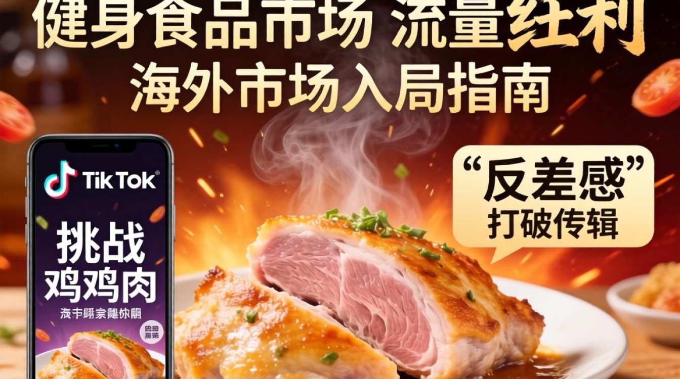 TikTok挑战鸡胸肉怎么玩?海外市场入局指南详解 TikTok挑战鸡胸肉怎么玩