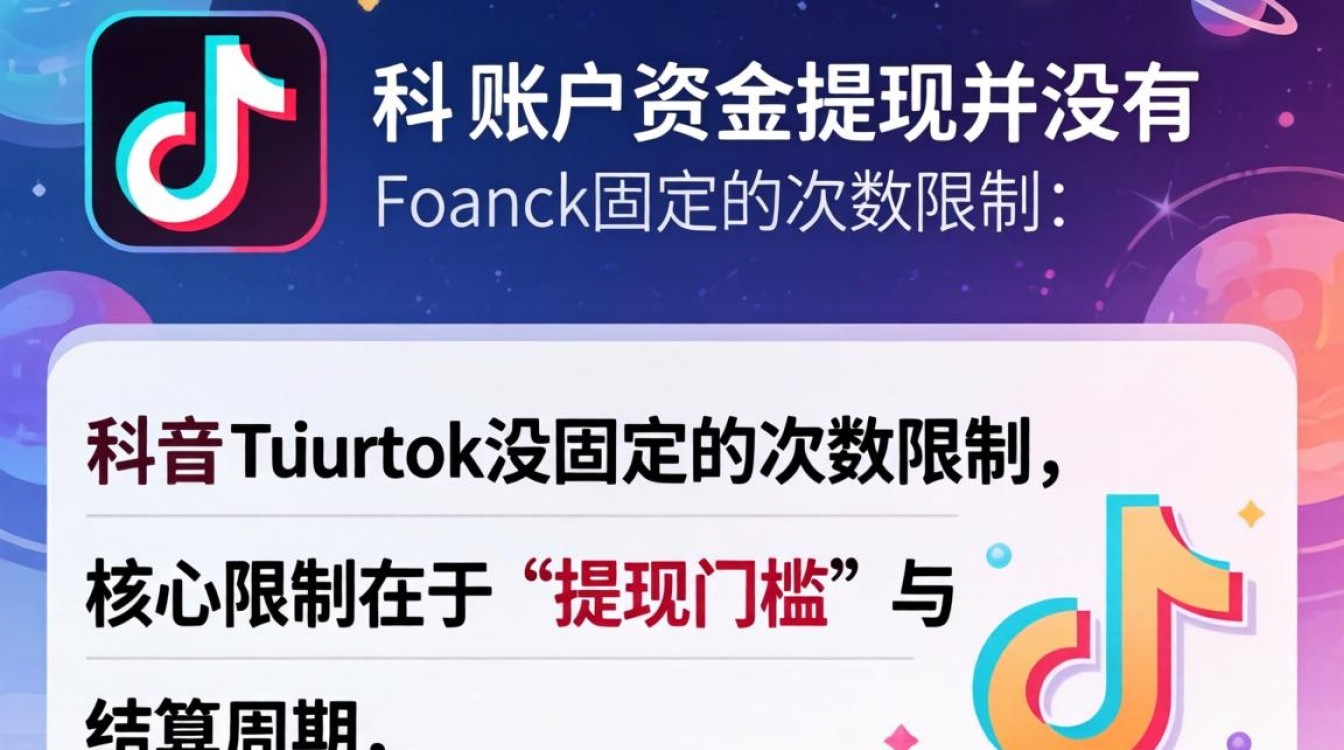 TikTok提现规则与限制详解