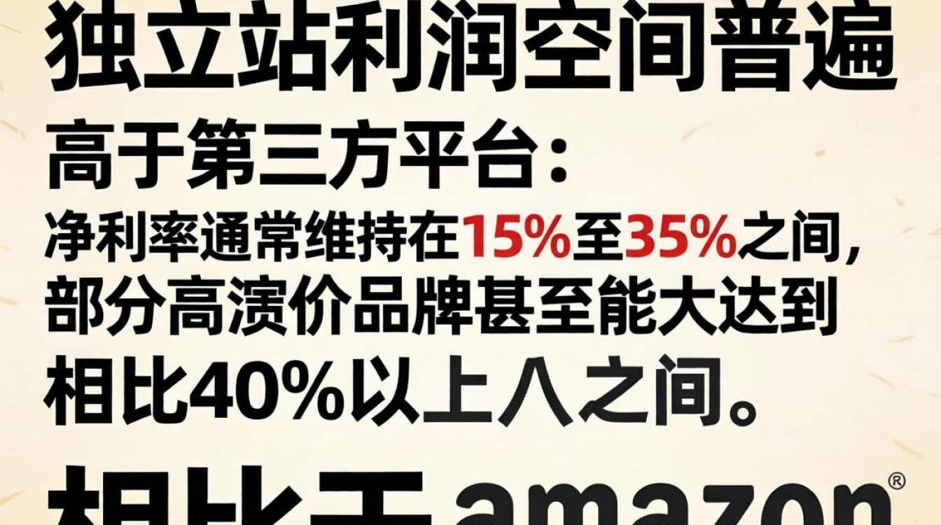 独立站利润怎么样