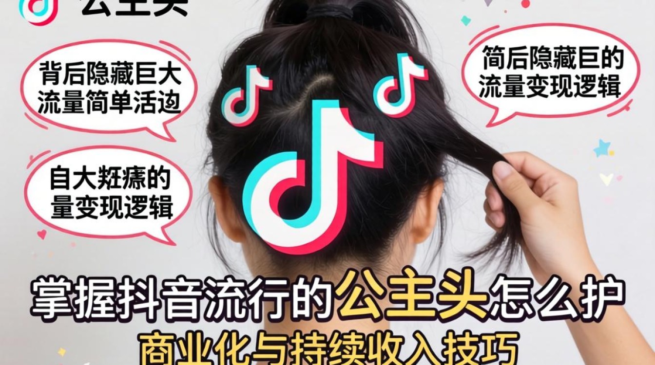 抖音流行的公主头怎么扎