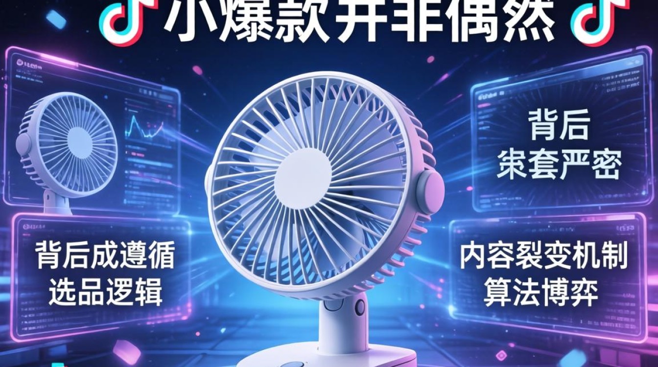 TikTok小风扇爆款怎么做