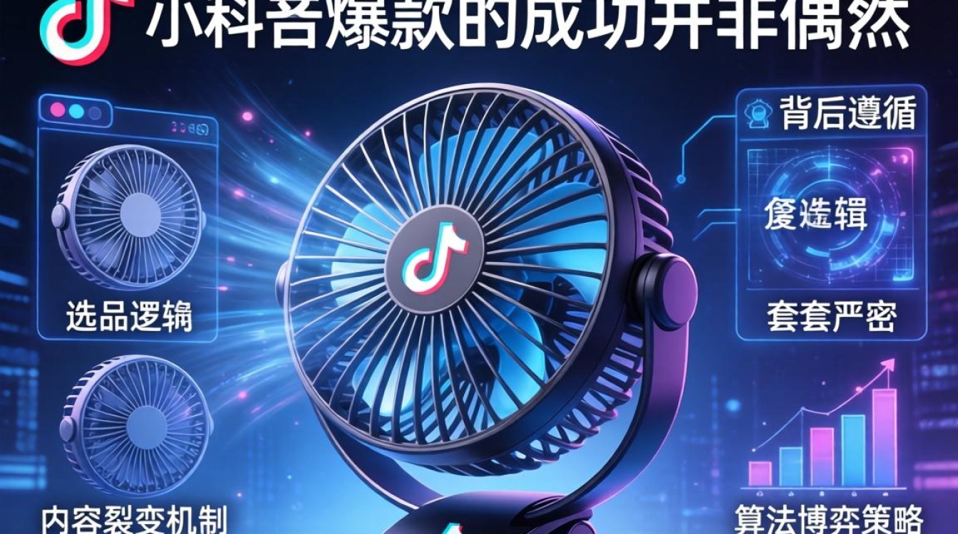 TikTok小风扇爆款怎么做
