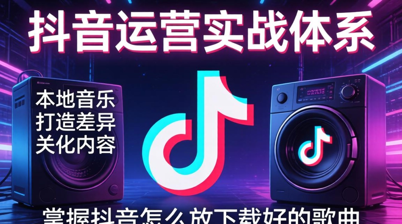抖音怎么放下载好的歌曲
