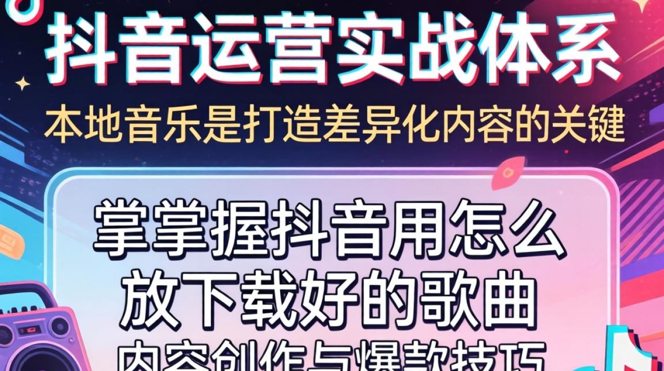 抖音怎么放下载好的歌曲