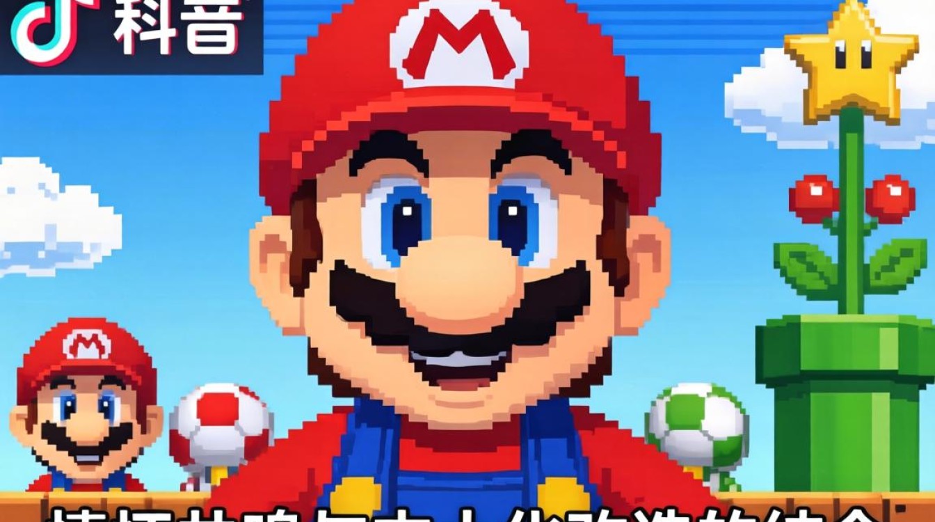 TikTok马里奥同人怎么制作