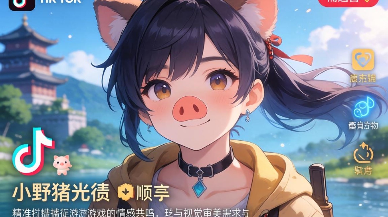 TikTok小野猪光遇怎么运营