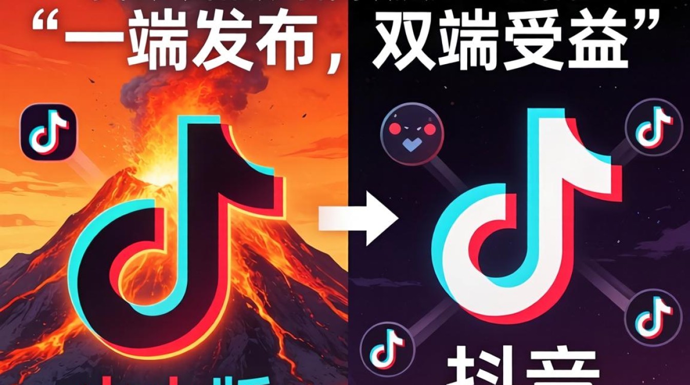 火山版抖音版如何同步作品