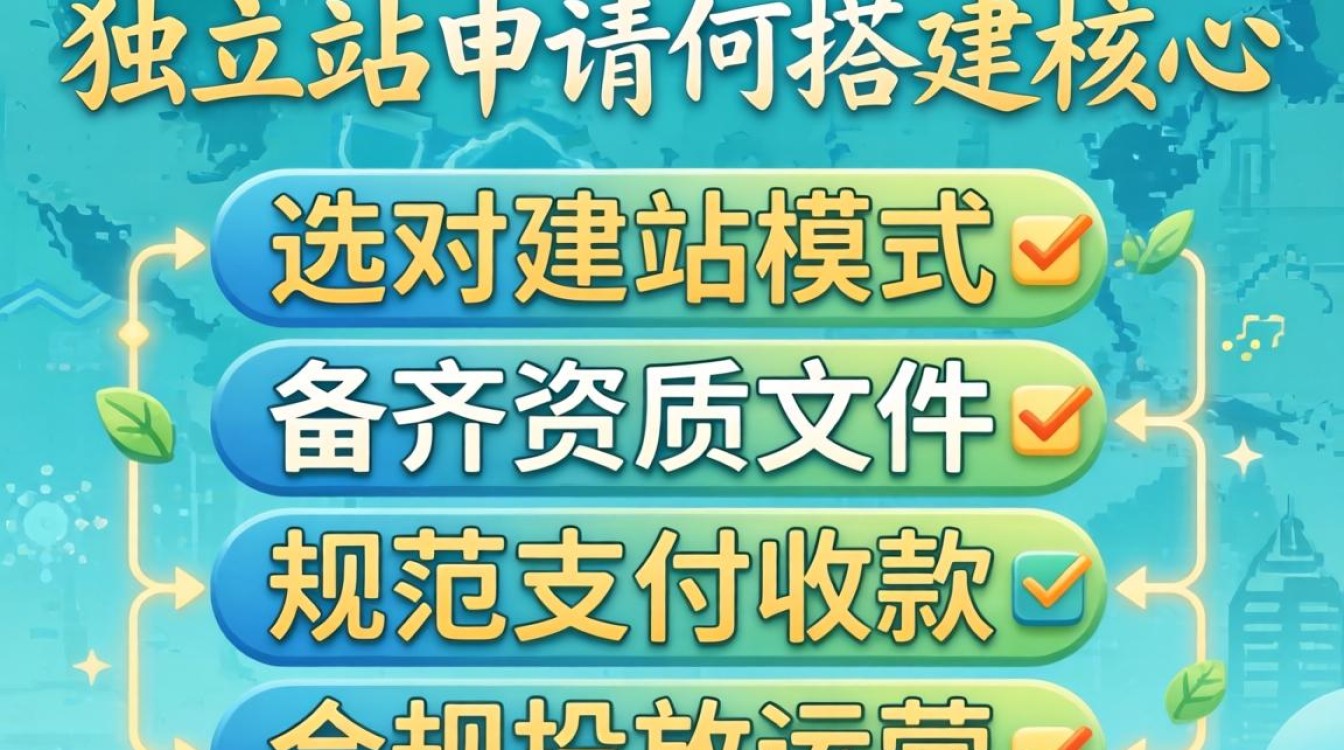 跨境独立站怎么申请流程