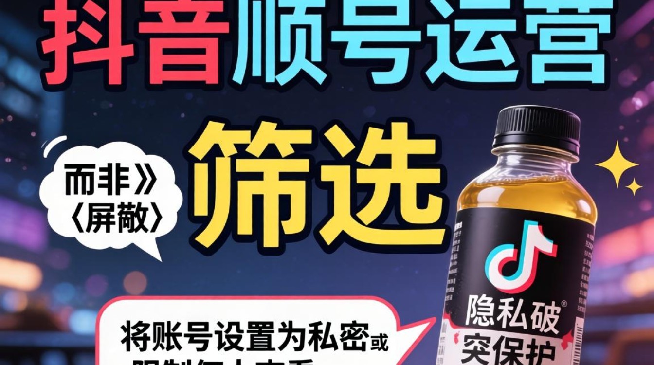 怎么让你抖音不让别人看