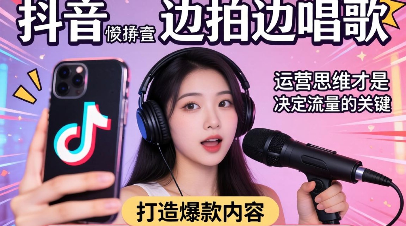 抖音上怎么边拍边唱歌,抖音唱歌怎么跟着伴奏显示字幕 抖音唱歌怎么跟着伴奏显示字幕