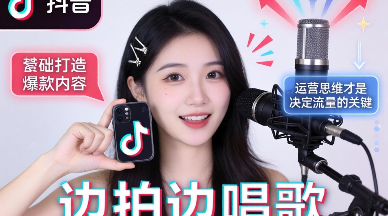 抖音上怎么边拍边唱歌,抖音唱歌怎么跟着伴奏显示字幕 抖音唱歌怎么跟着伴奏显示字幕