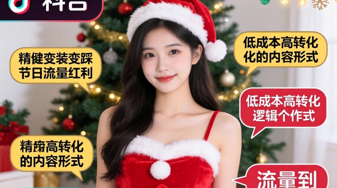 TikTok圣诞服变装如何变现