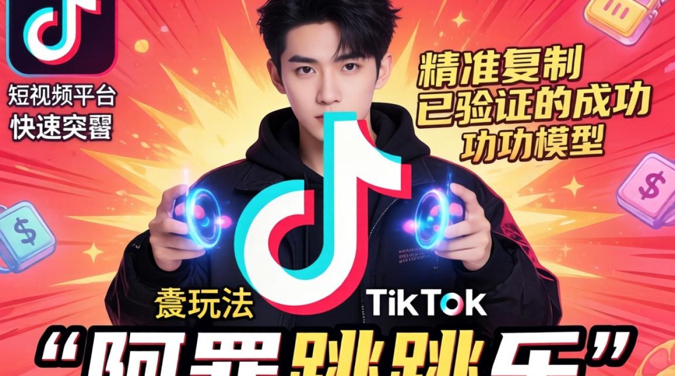 快手阿罪跳跳乐tiktok涨粉秘籍