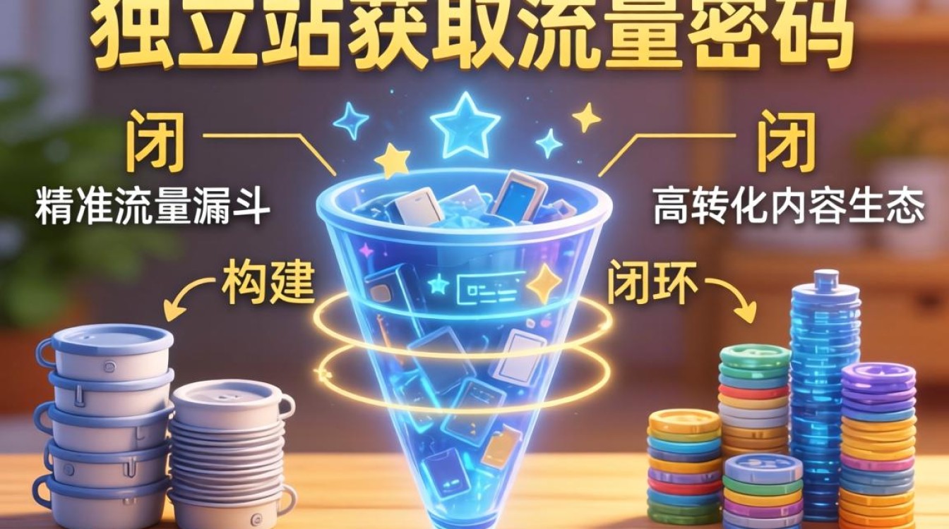 独立站怎么获取流量密码