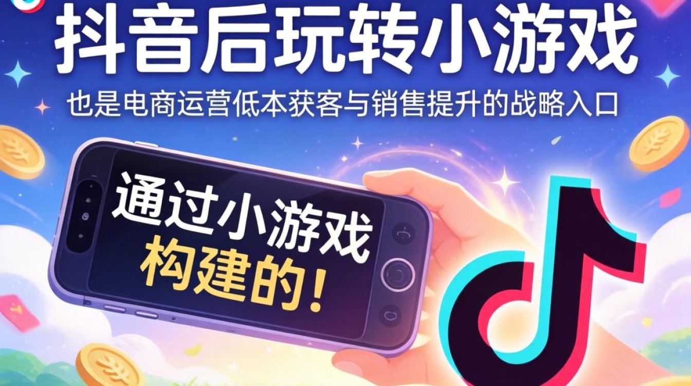 下载抖音后怎么玩小游戏