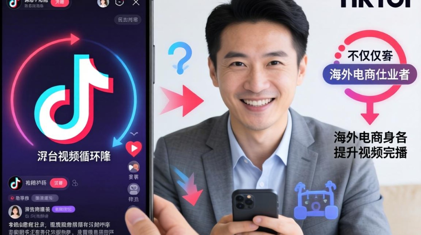 如何设置TikTok视频循环播放