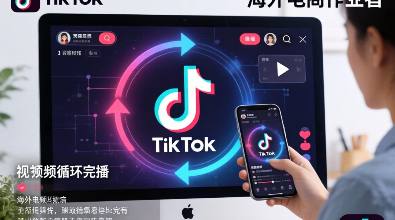 如何设置TikTok视频循环播放