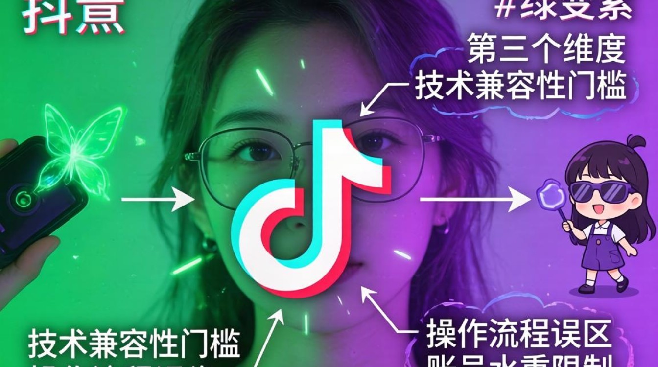 抖音特效绿变紫失败原因及解决方法