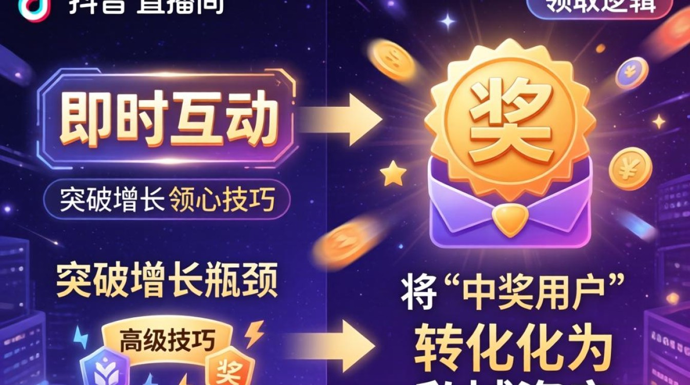 抖音直播间中奖领取规则详解